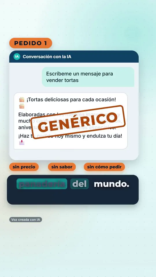 Reel Le pedí lo mismo a la IA de dos formas